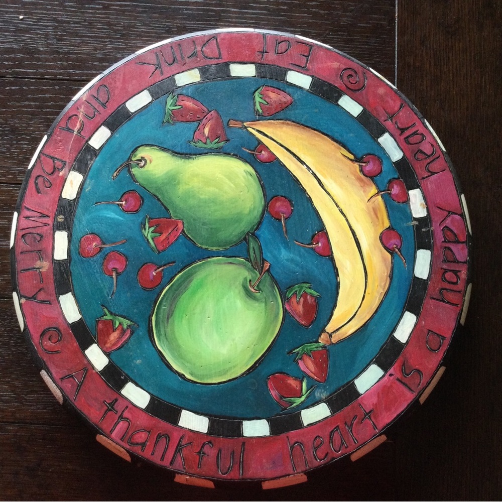 Beautiful handmade Lazy Susan.
